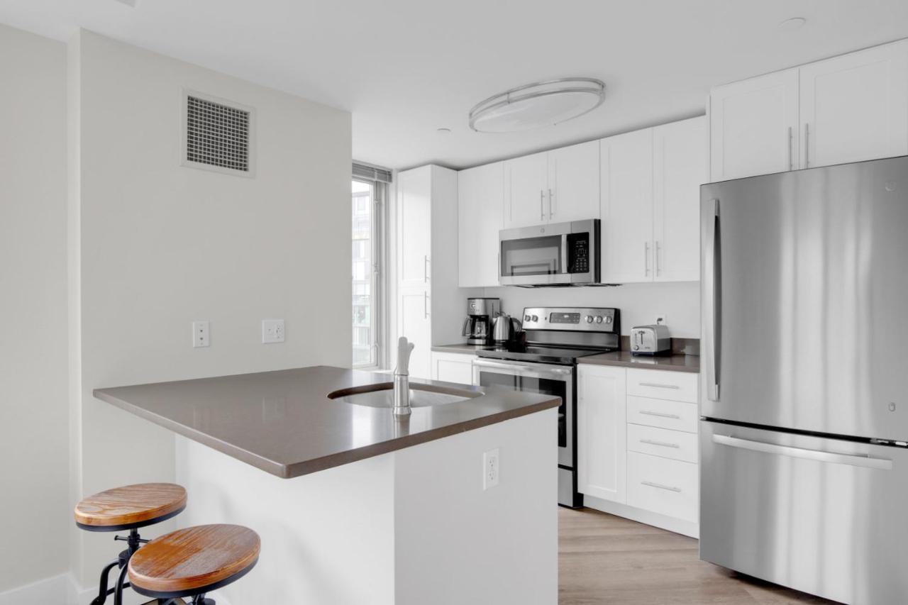 דירות בוסטון E Cambridge 1Br W Wd Gym Steps From Train Bos-524 מראה חיצוני תמונה