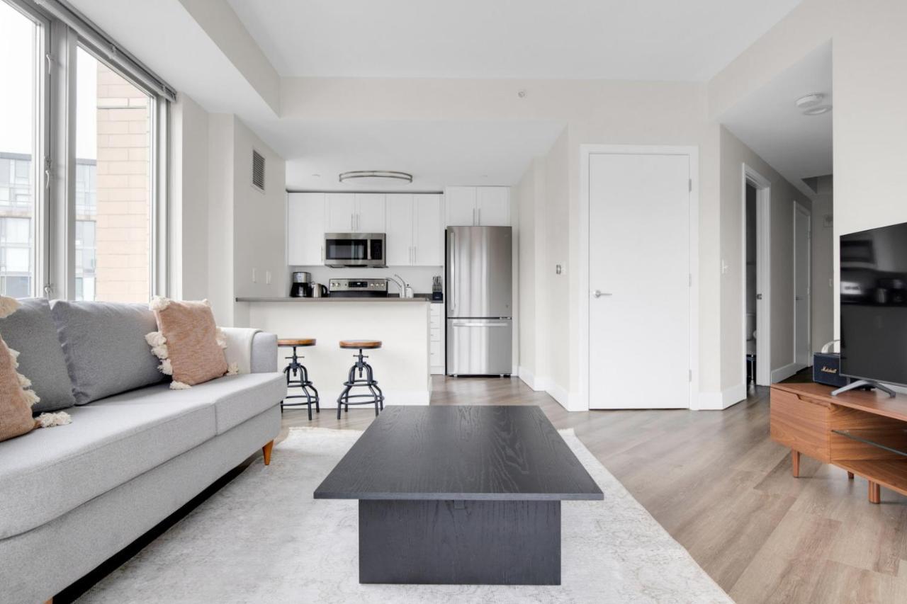 דירות בוסטון E Cambridge 1Br W Wd Gym Steps From Train Bos-524 מראה חיצוני תמונה